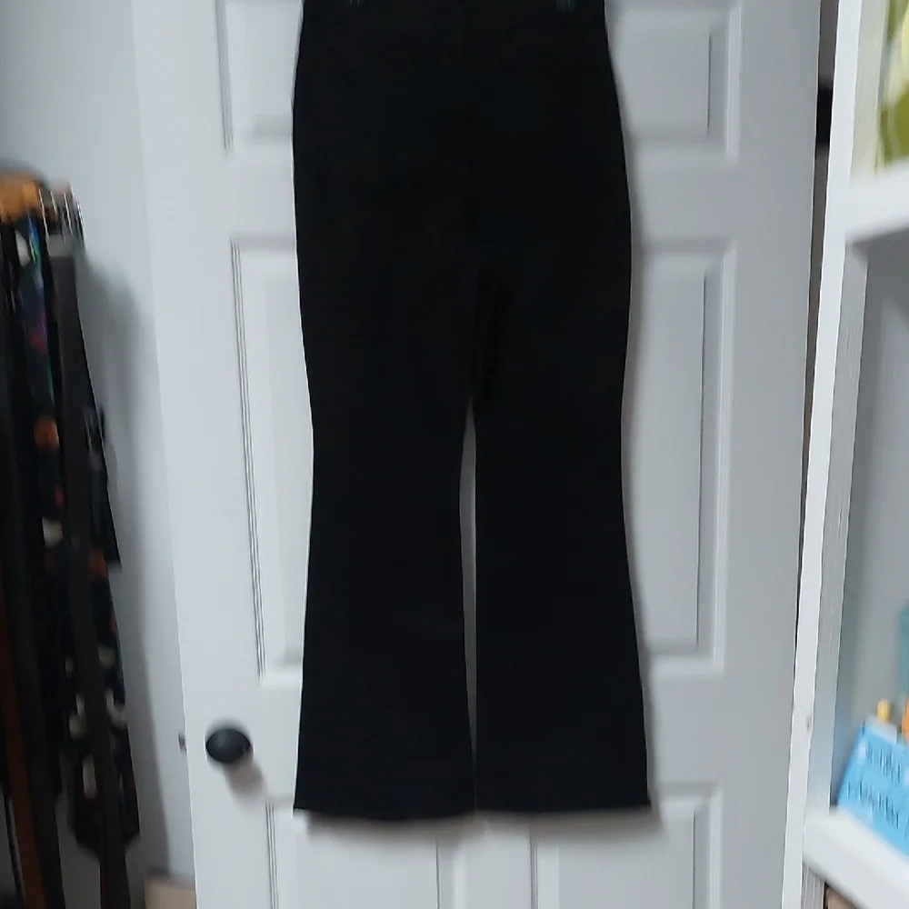 Old Navy Black Flare & Wide Leg Jeans - Picture 6 of 7